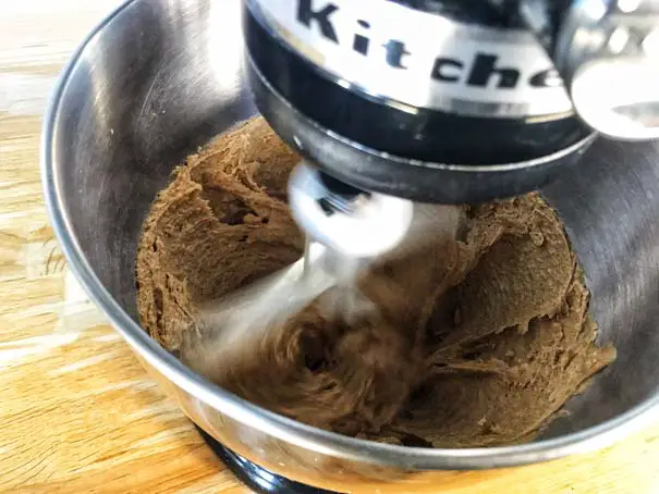 Peanut Butter Beaten in the Kitchenaid Mixer