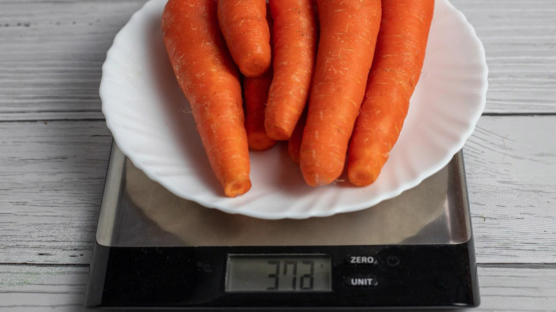 How Much Does A Carrot Weigh