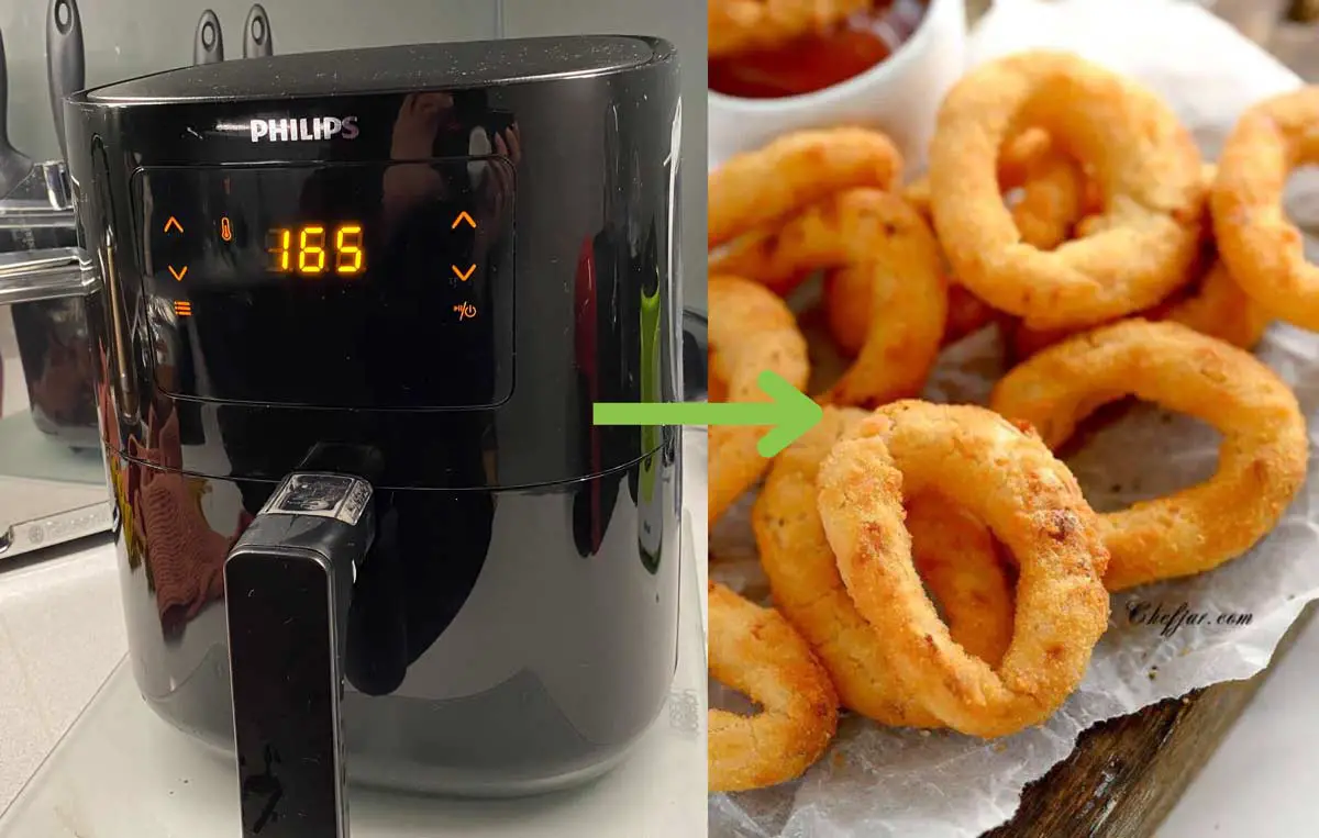 Cook Frozen Onion Rings in the Philips Air Fryer
